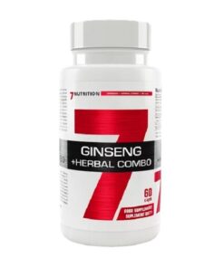 GINSENG + HERBAL COMBO 60CAPS - 7NUTRITION
