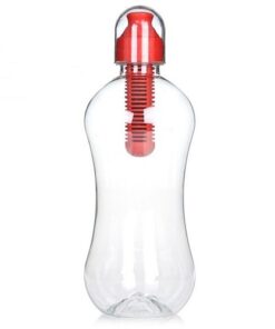 SPORT BOTTLE 550ML WITH ACTIVATED CARBON FILTER - SPORTFIT