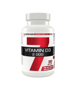 VITAMIN D3 2000 360CAPS - 7NUTRITION