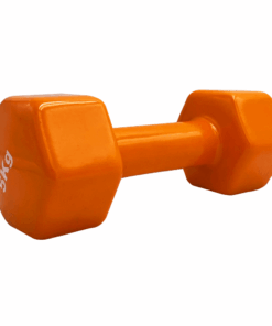 VINYL DUMBBELLS ΑΛΤΗΡΕΣ ΒΙΝΥΛΙΟΥ 2 x 5KG - SPORTFIT