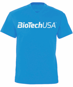 TROPICAL BLUE MAN'S T-SHIRT - BIOTECH - EXTRA LARGE