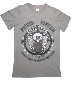 DESPERADOS T-SHIRT GREY- POWERSYSTEM - MEDIUM