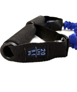 Alternative view of ΛΑΣΤΙΧΟ ΑΝΤΙΣΤΑΣΗΣ 9,1KG ΜΕ ΛΑΒΕΣ ΚΑΙ ΚΑΛΥΜΜΑ (TUBE BAND - FABRIC COVER) - SPORTFIT - ΜΠΛΕ