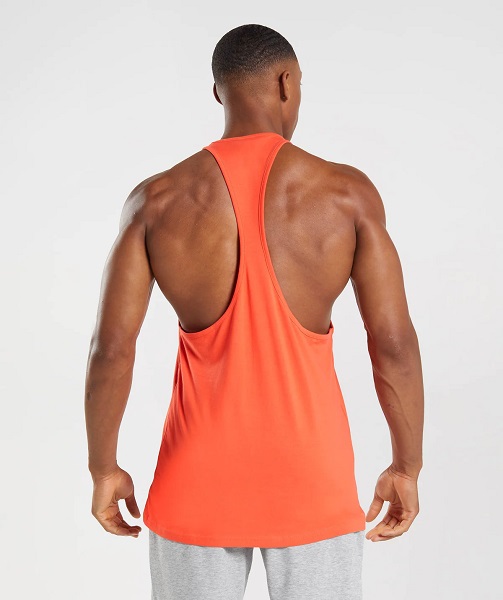 Buy Gymshark women sportswear fit sleeveles training top orange