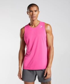 ARRIVAL TANK - GYMSHARK - BRIGHT FUCHSIA