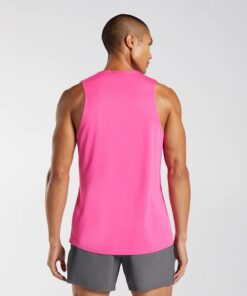Alternative view of ARRIVAL TANK - GYMSHARK - BRIGHT FUCHSIA