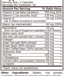 Alternative view of WRINKLE FORMULA 60CAPS - PN