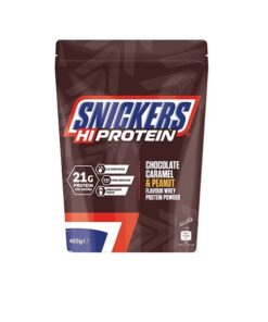 SNICKERS PROTEIN POWDER 455GR - CHOCOLATE CARAMEL & PEANUT