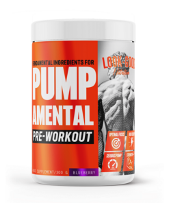 PUMPAMENTAL PRE-WORKOUT 300GR - LOOK GOOG NAKED - BLUEBERRY