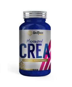 CREATINE MONOHYDRATE MICRONIZED 120CAPS - GOLD TOUCH