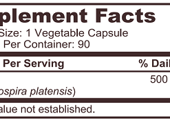 Alternative view of SPIRULINA 90CAPS - PN