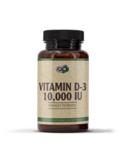 VITAMIN D3 10000IU - 90 SOFTGELS - PURE NUTRITION