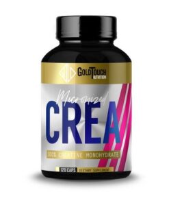 CREATINE MONOHYDRATE MICRONIZED 120CAPS – GOLD TOUCH
