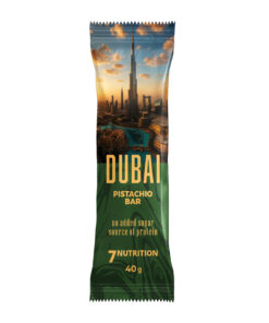 DUBAI PISTACHIO BAR 40gr - 7NUTRITION